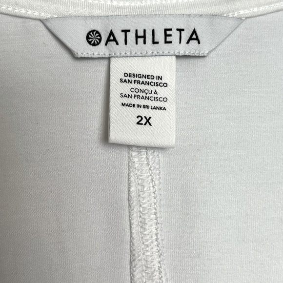 Athleta Embody Twist Front Top White 2X - Picture 8 of 8